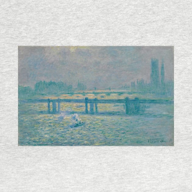 Reflections on the Thames - Claude Monet by KargacinArt